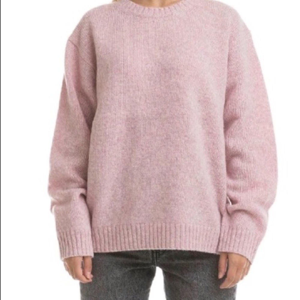 Acne Studios Pink Samara Wool Sweater size M